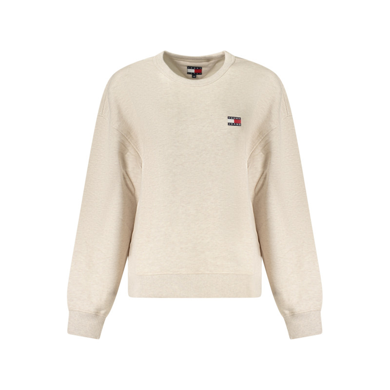 TOMMY HILFIGER FELPA SENZA ZIP DONNA BEIGE