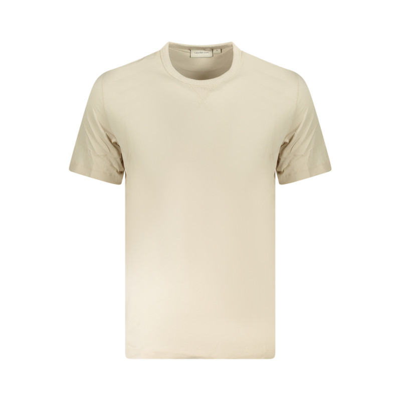 CALVIN KLEIN SHORT SLEEVE T-SHIRT MEN BEIGE