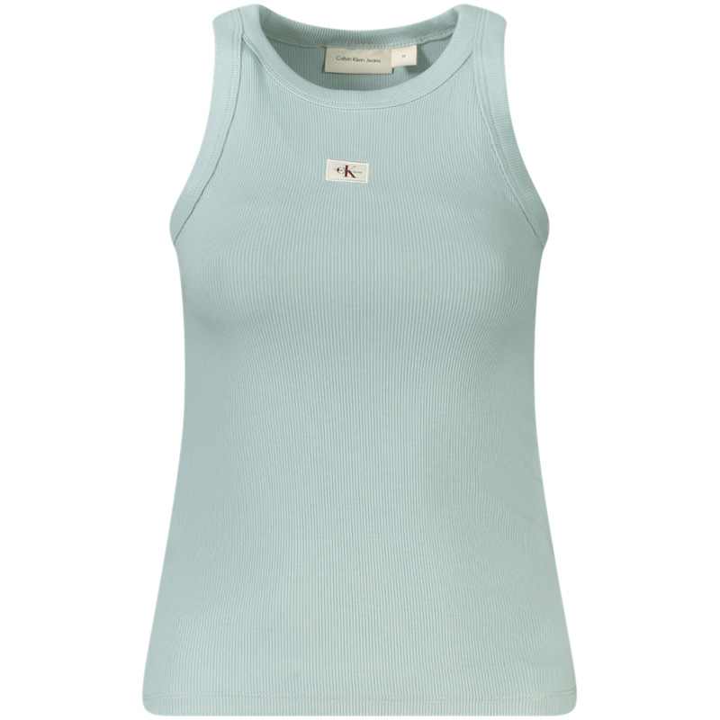 CALVIN KLEIN CANOTTA DONNA AZZURRO