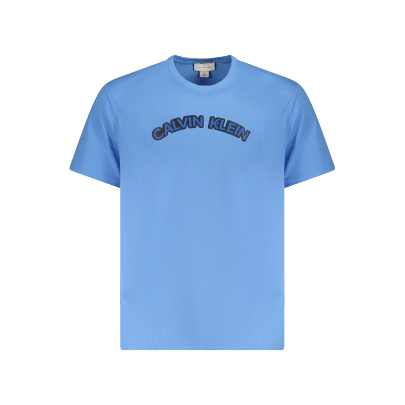 CALVIN KLEIN HERREN KURZARM T-SHIRT BLAU