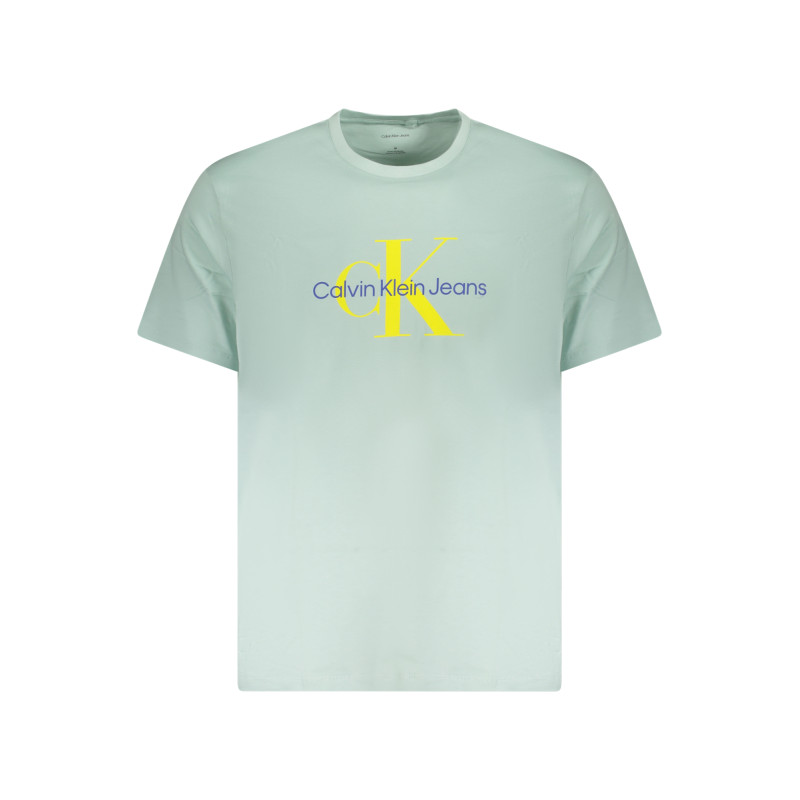 CALVIN KLEIN MEN&39S SHORT SLEEVE T-SHIRT GREEN