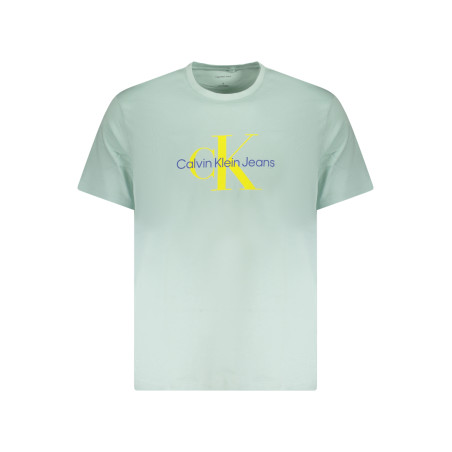 CALVIN KLEIN MEN&39S SHORT SLEEVE T-SHIRT GREEN