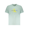 CALVIN KLEIN MEN&39S SHORT SLEEVE T-SHIRT GREEN