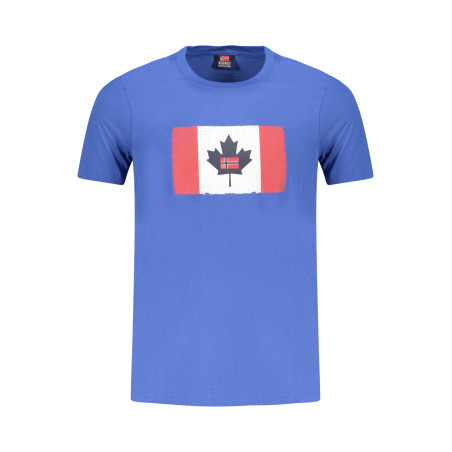 NORWAY 1963 MEN&39S SHORT SLEEVE T-SHIRT BLUE