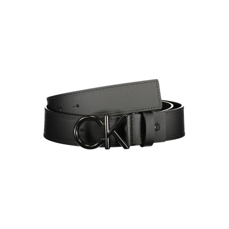 CALVIN KLEIN CINTURA IN PELLE UOMO NERO