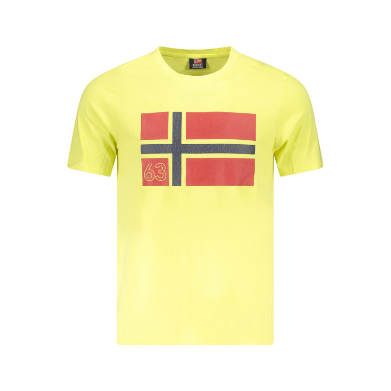 NORWAY 1963 T-SHIRT MANICHE CORTE UOMO GIALLO