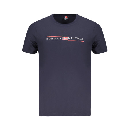 NORWEGEN 1963 HERREN KURZARM T-SHIRT BLAU