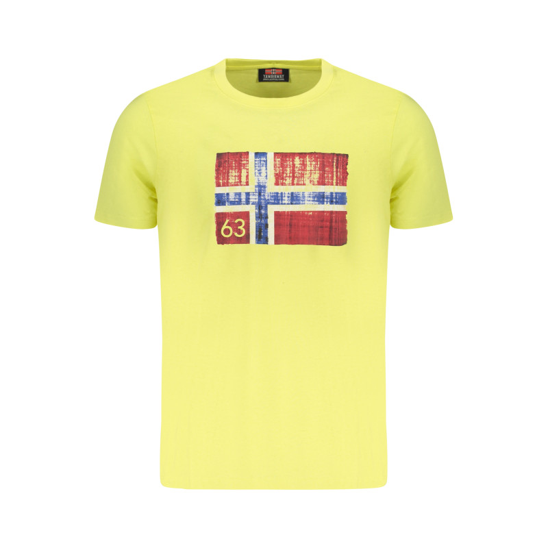 NORWAY 1963 T-SHIRT MANICHE CORTE UOMO GIALLO