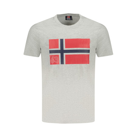 NORWAY 1963 MEN&39S SHORT SLEEVE T-SHIRT GREY