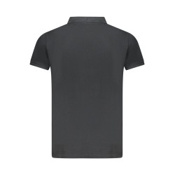 NORWAY 1963 POLO MANICHE CORTE UOMO NERO
