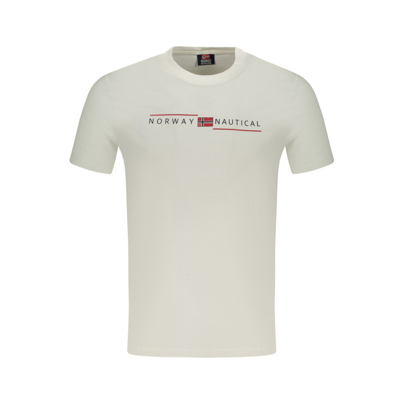 NORWEGEN 1963 HERREN KURZARM T-SHIRT WEISS