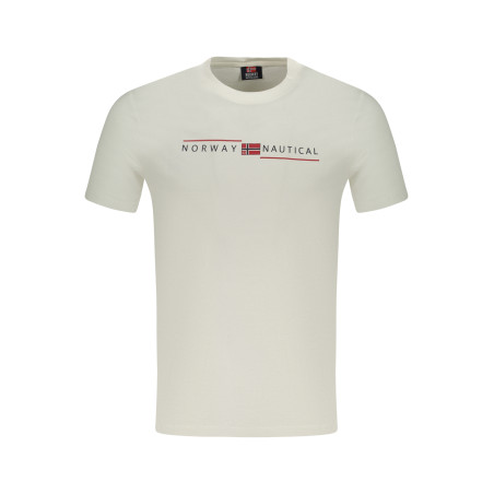 NORWAY 1963 T-SHIRT MANICHE CORTE UOMO BIANCO