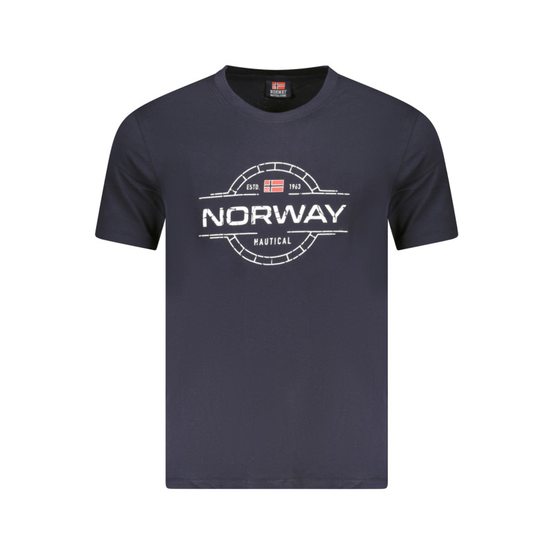 NORWAY 1963 MEN&39S SHORT SLEEVE T-SHIRT BLUE