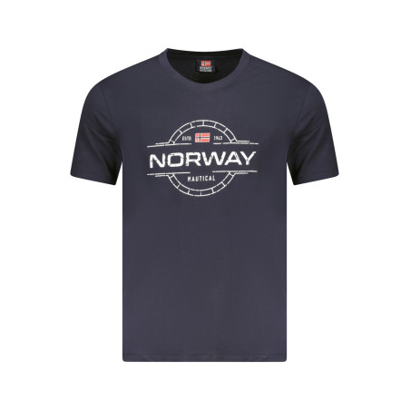 NORWAY 1963 MEN&39S SHORT SLEEVE T-SHIRT BLUE