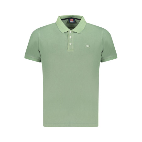 NORWAY 1963 MEN&39S SHORT SLEEVE POLO GREEN