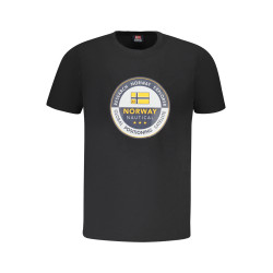 NORWAY 1963 T-SHIRT MANICHE CORTE UOMO NERO