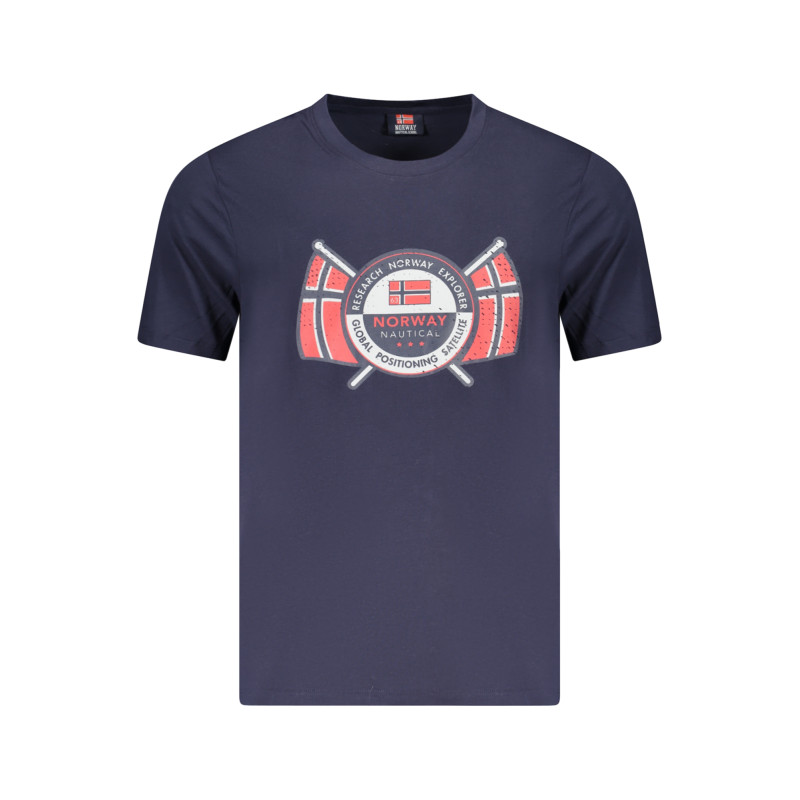 NORWAY 1963 MEN&39S SHORT SLEEVE T-SHIRT BLUE