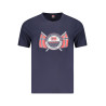 NORWAY 1963 MEN&39S SHORT SLEEVE T-SHIRT BLUE