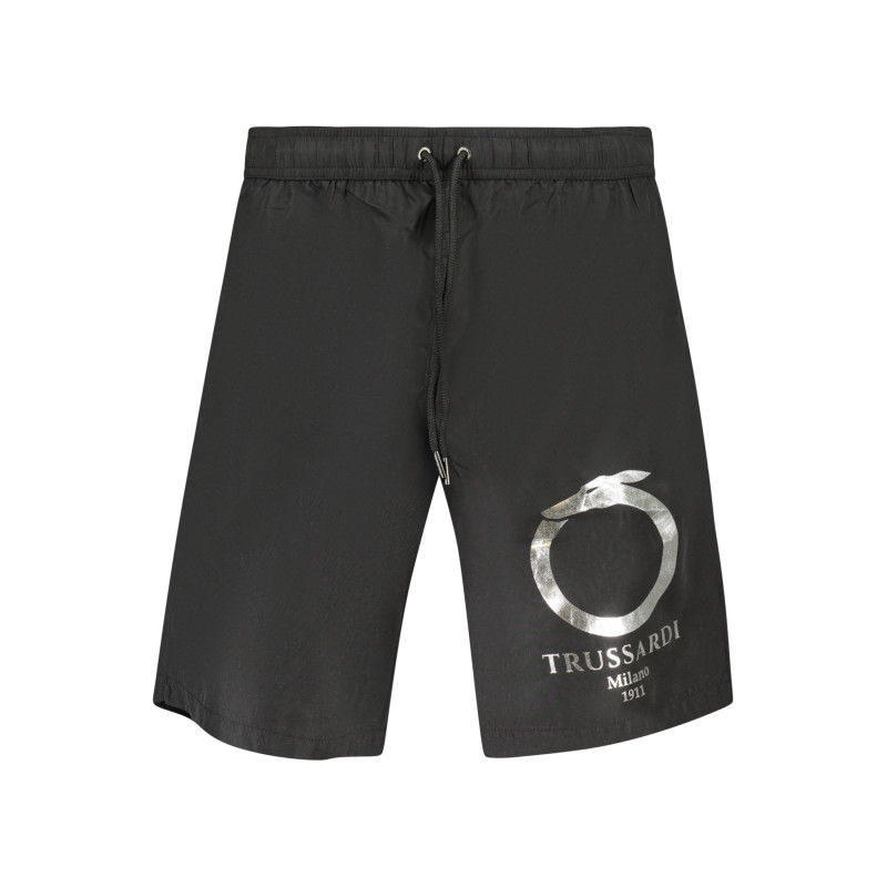 TRUSSARDI PANTALONE SHORT UOMO NERO