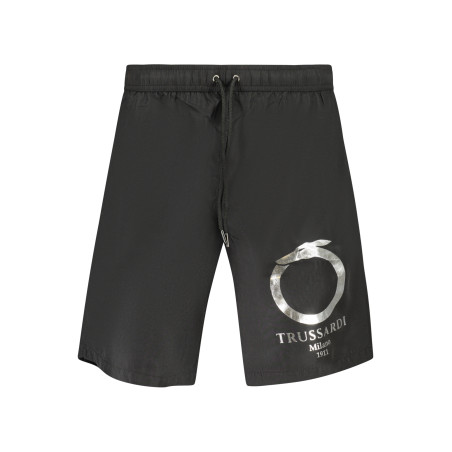 TRUSSARDI PANTALONE SHORT UOMO NERO
