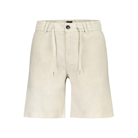 BOSS PANTALONE BERMUDA UOMO BEIGE
