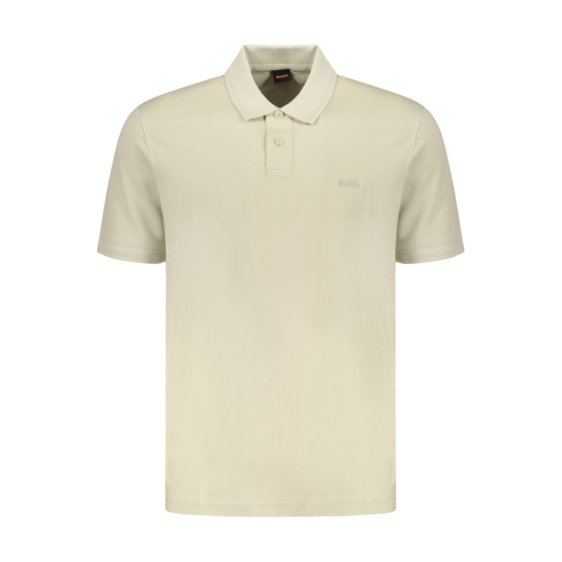BOSS POLO KURZARM HERREN BEIGE