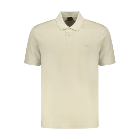 BOSS POLO KURZARM HERREN BEIGE