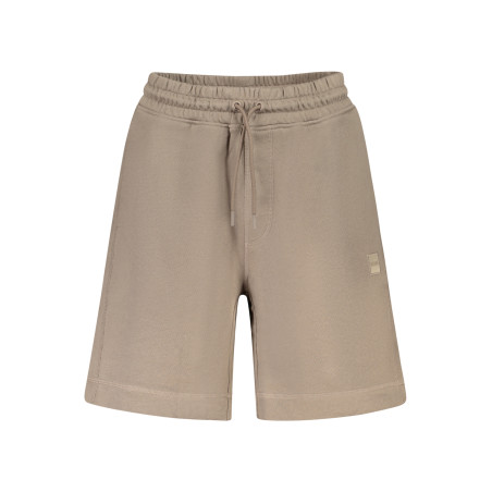 BOSS PANTALONE SHORT UOMO MARRONE