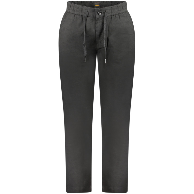 BOSS PANTALONE UOMO NERO