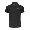 ARMY 1659 SCHWARZES HERREN-KURZARM-POLO