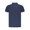 BLAUES KURZARM-POLOSHIRT DER MILITARY ACADEMY FÜR HERREN