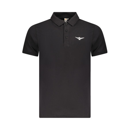 ESERCITO 1659 POLO MANICHE CORTE UOMO NERO