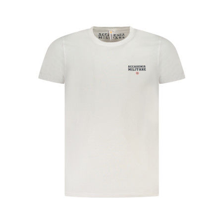 ACCADEMIA MILITARE T-SHIRT MANICHE CORTE UOMO BIANCO