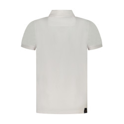 ACCADEMIA MILITARE POLO MANICHE CORTE UOMO BIANCO