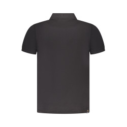 ACCADEMIA MILITARE POLO MANICHE CORTE UOMO NERO