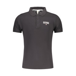 ACCADEMIA MILITARE POLO MANICHE CORTE UOMO NERO