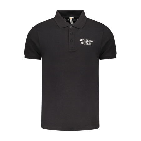 MILITARY ACADEMY SCHWARZES HERREN-KURZARM-POLO
