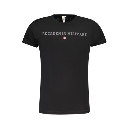 ACCADEMIA MILITARE T-SHIRT MANICHE CORTE UOMO NERO