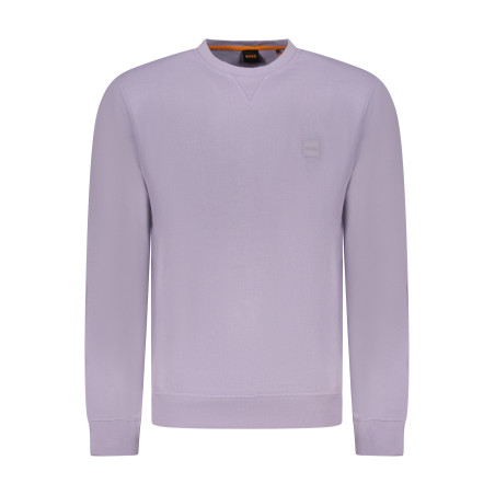 BOSS PURPLE HERREN-SWEATSHIRT MIT REISSVERSCHLUSS