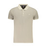NORWAY 1963 POLO MANICHE CORTE UOMO BEIGE