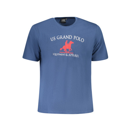 U.S. GRAND POLO T-SHIRT MANICHE CORTE UOMO BLU