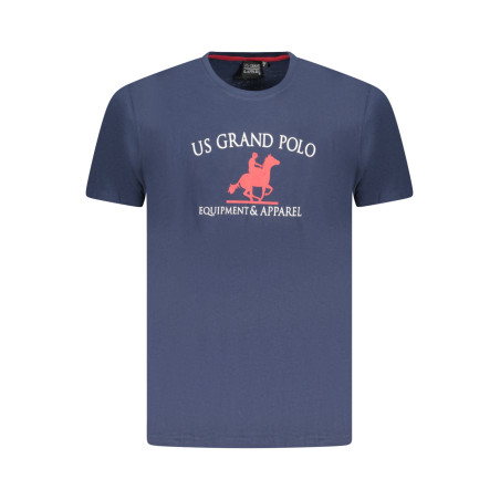 US GRAND POLO SHORT SLEEVE T-SHIRT MEN BLUE