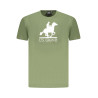 U.S. GRAND POLO T-SHIRT MANICHE CORTE UOMO VERDE