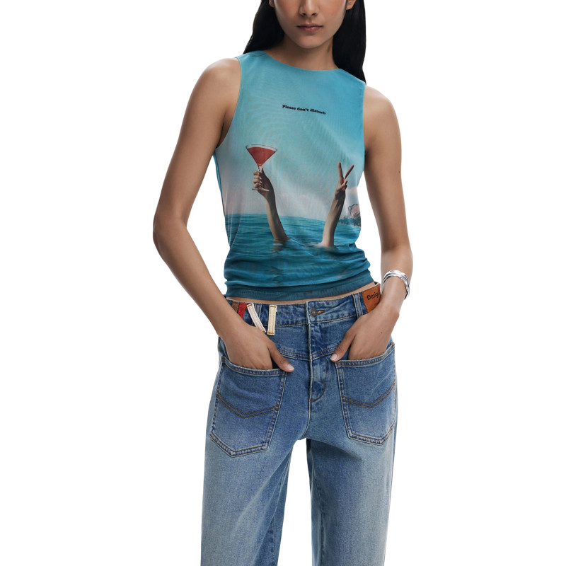 Desigual - Desigual Canotta Donna