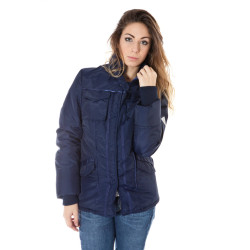 ENRICO COVERI BLAUE FRAUENJACKE