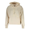 CALVIN KLEIN SWEATSHIRT OHNE REISSVERSCHLUSS DAMEN BEIGE
