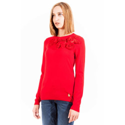 LOVE MOSCHINO MAGLIA DONNA ROSSO