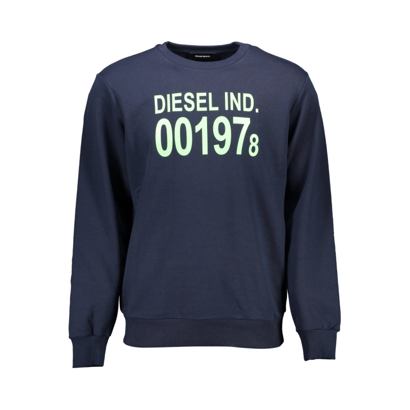 DIESEL SWEATSHIRT OHNE REISSVERSCHLUSS HERREN BLAU