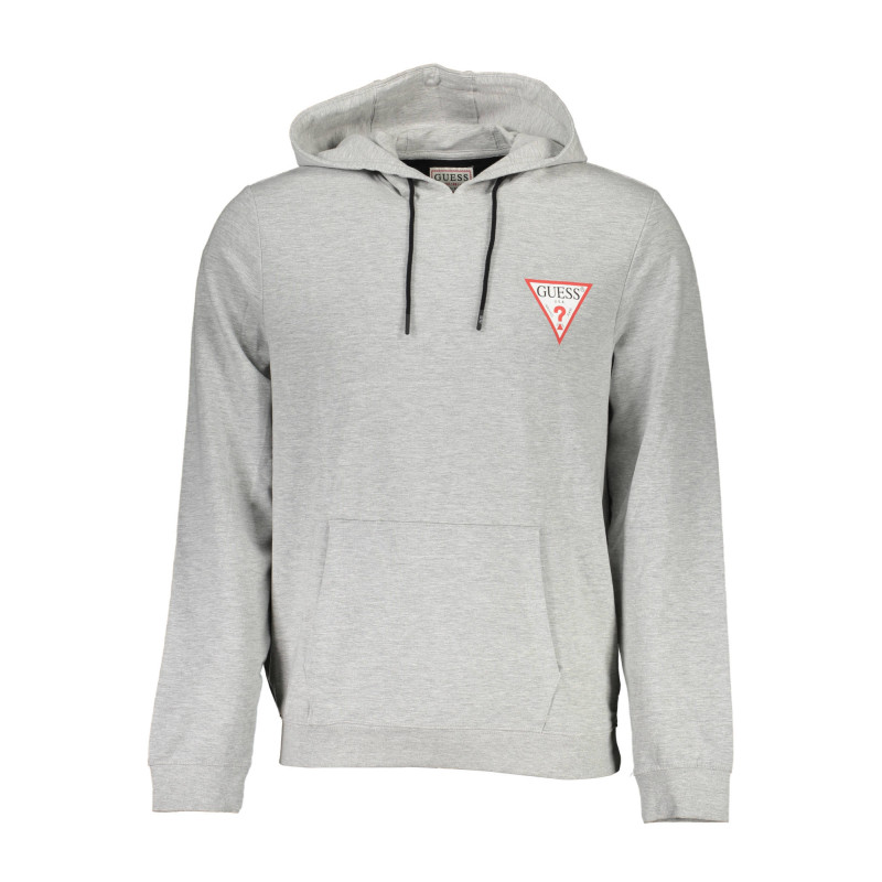 GUESS JEANS SWEATSHIRT OHNE REISSVERSCHLUSS MANN GRAU