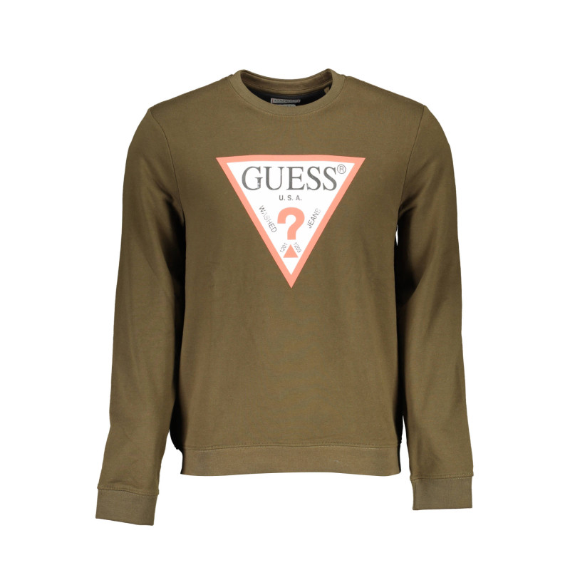 GUESS JEANS SWEATSHIRT OHNE REISSVERSCHLUSS HERREN GRÜN